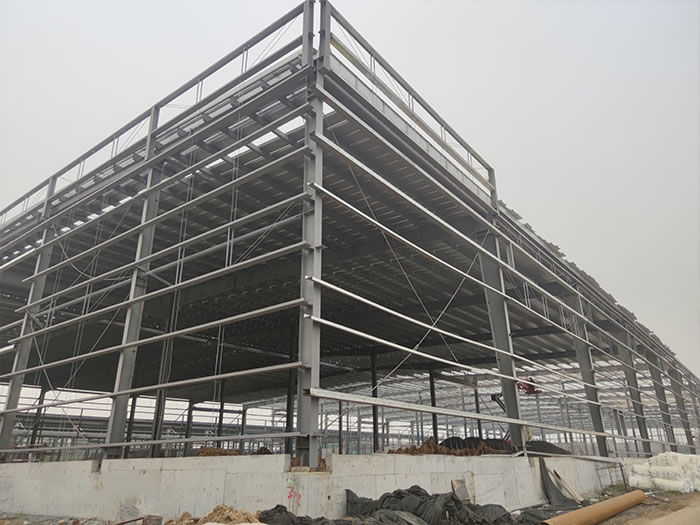 兰溪钢结构厂房网架工程